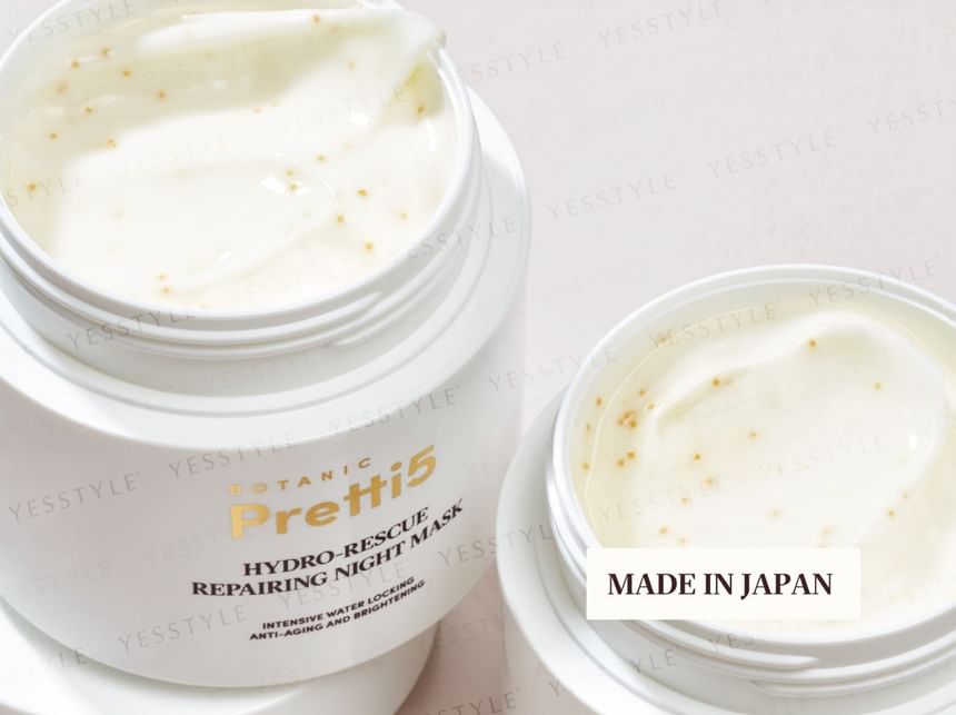 Botanic Pretti5 - Hyrdo-Rescue herstellend nachtmasker
