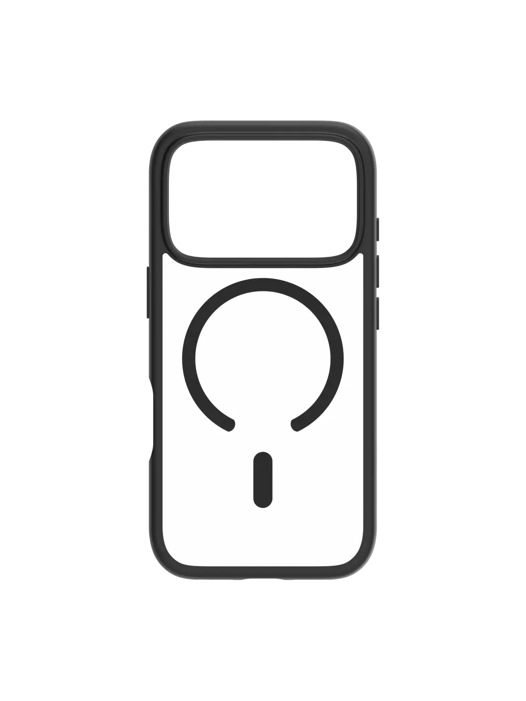 iPhone 17 Pro MagSafe Gummi Schutzhülle Grenen Biologisch Abbaubar (GN63BL006726) - Schwarz