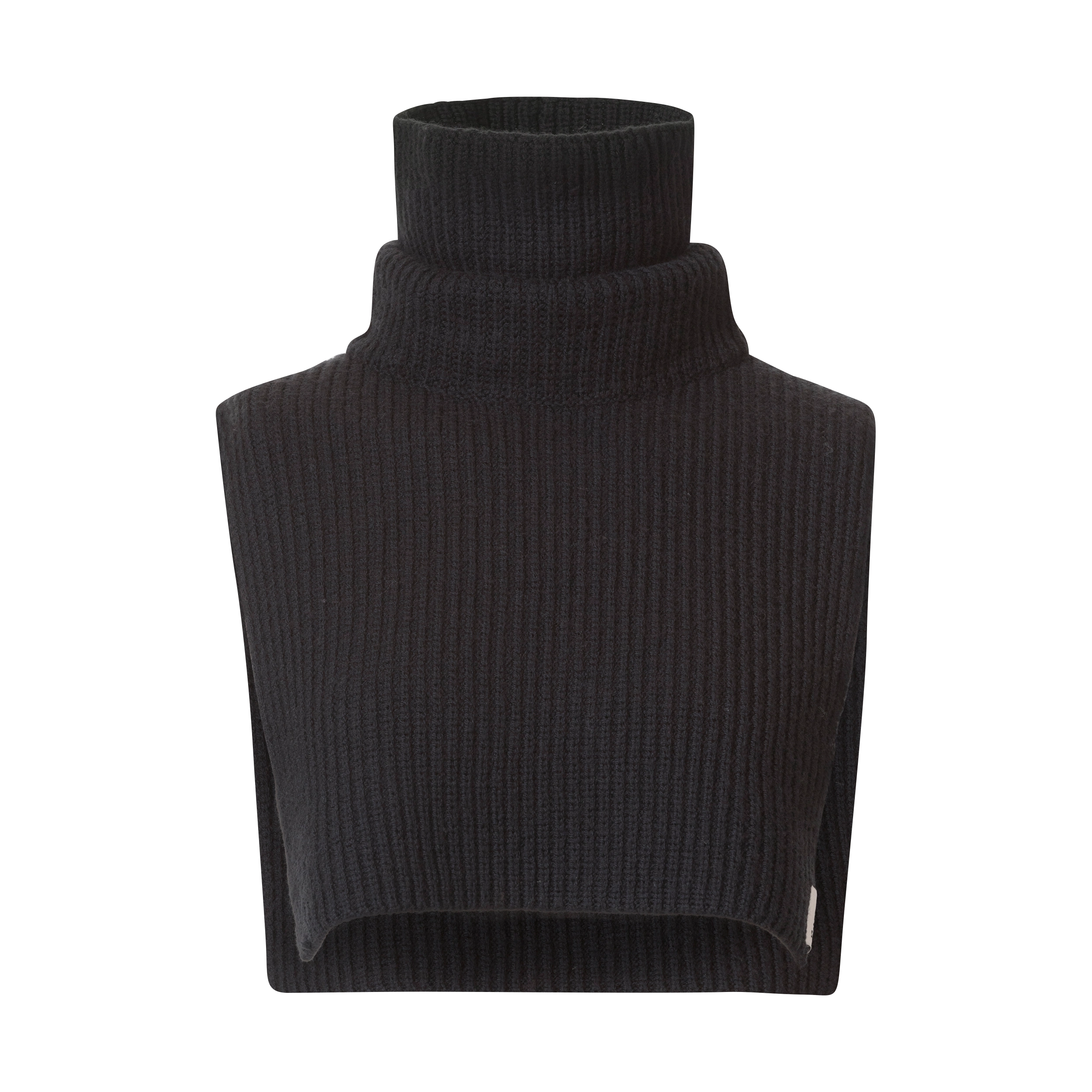 Knitted Neck Warmer Dark Shadow Grey