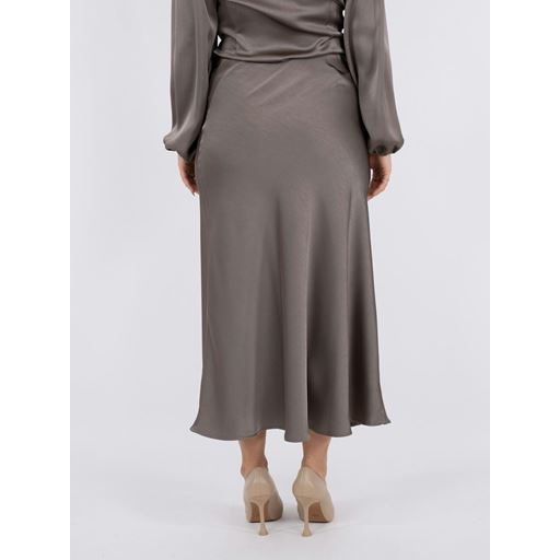 Neo Noir Bovary Nederdel, Warm Grey, 38
