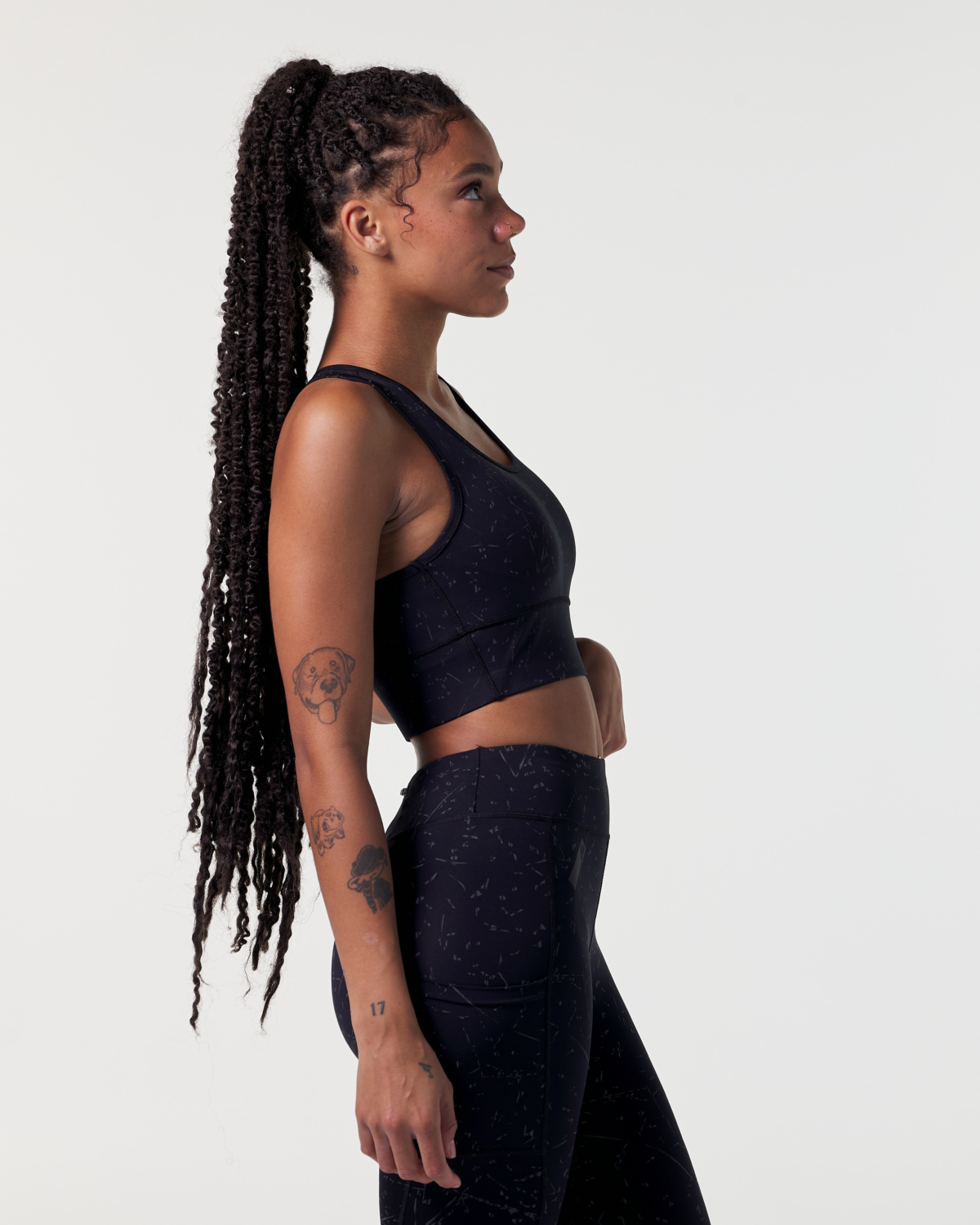 LEVITY Zodiac Reflective Bra Nighty Stardust