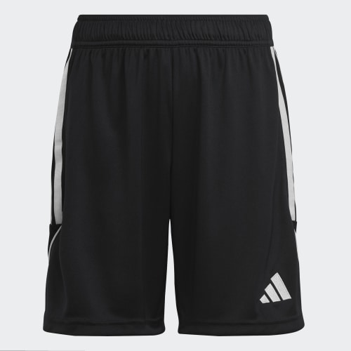 Short Jogging A Bandes Enfant Tiro 23 H49597 Noir
