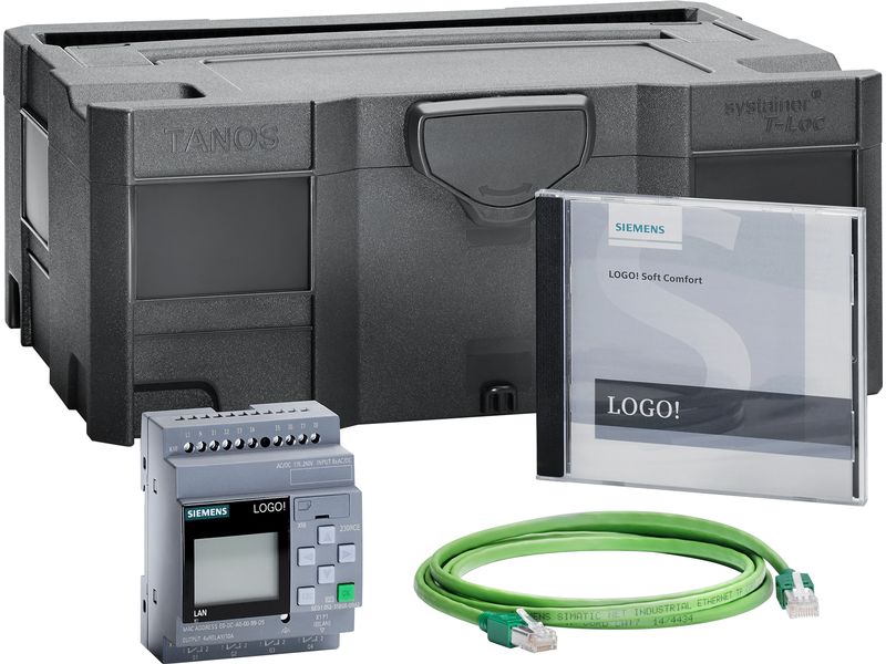 Siemens Starter-Kit 230RCE V8.4 mit Zubehör Modularer Steuerungskit für die programmierbare Logiksteuerung