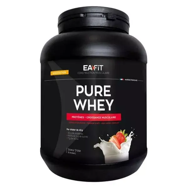 Eafit Pure Whey Sabor Morango 750g