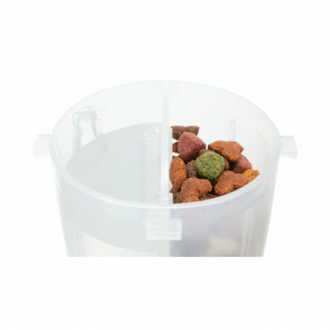 Récipient pour eau et nourriture avec compartiments Trixie