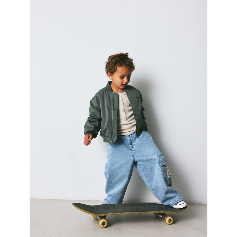 Køb brunobruno nation Balsam Green Adrian Bomber Jakke