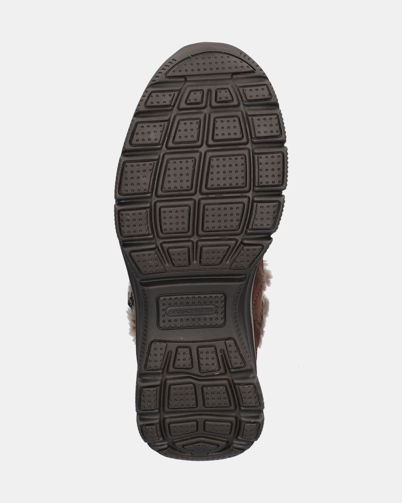 Skechers Easy Going High Zip Gevoerde boots  - bruin