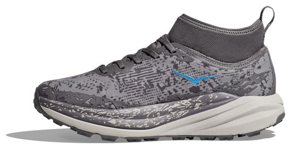 Chaussures Trail Hoka Speedgoat 6 Mid GTX Gris/Bleu Homme
