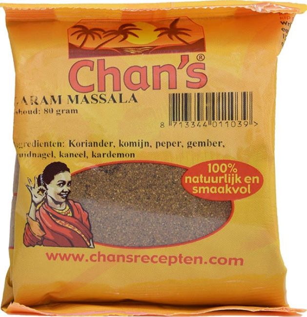 Chan's Garam Massala 80g
