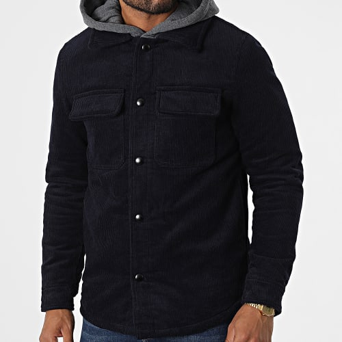 Veste Capuche 5142 Bleu Marine