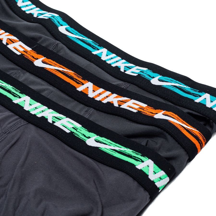 Nike Shorts Boxer Brief Pack de 3 - Gris/Cactus Orange/Vert