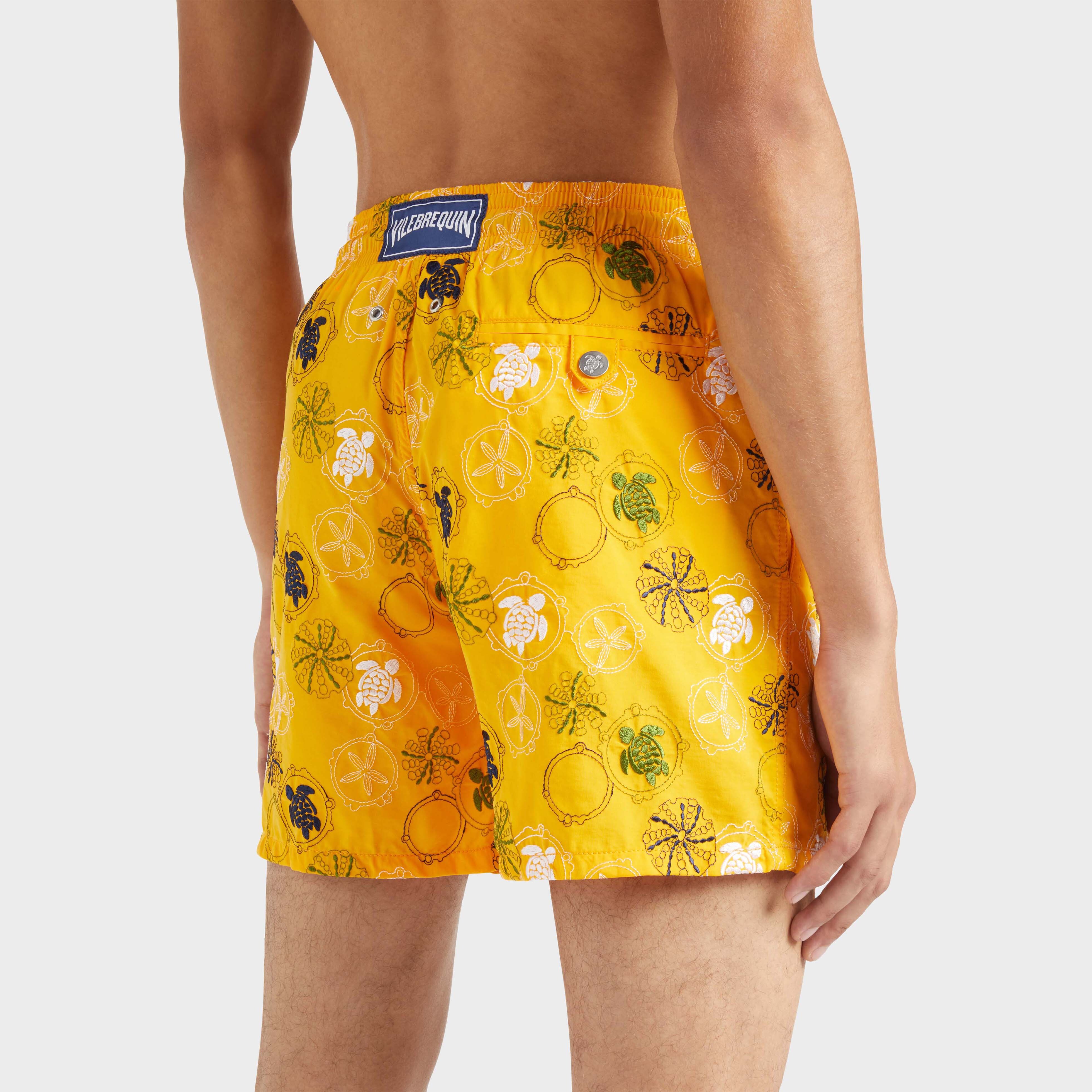 Maillot de bain homme brodé Oursins - Edition Limitée