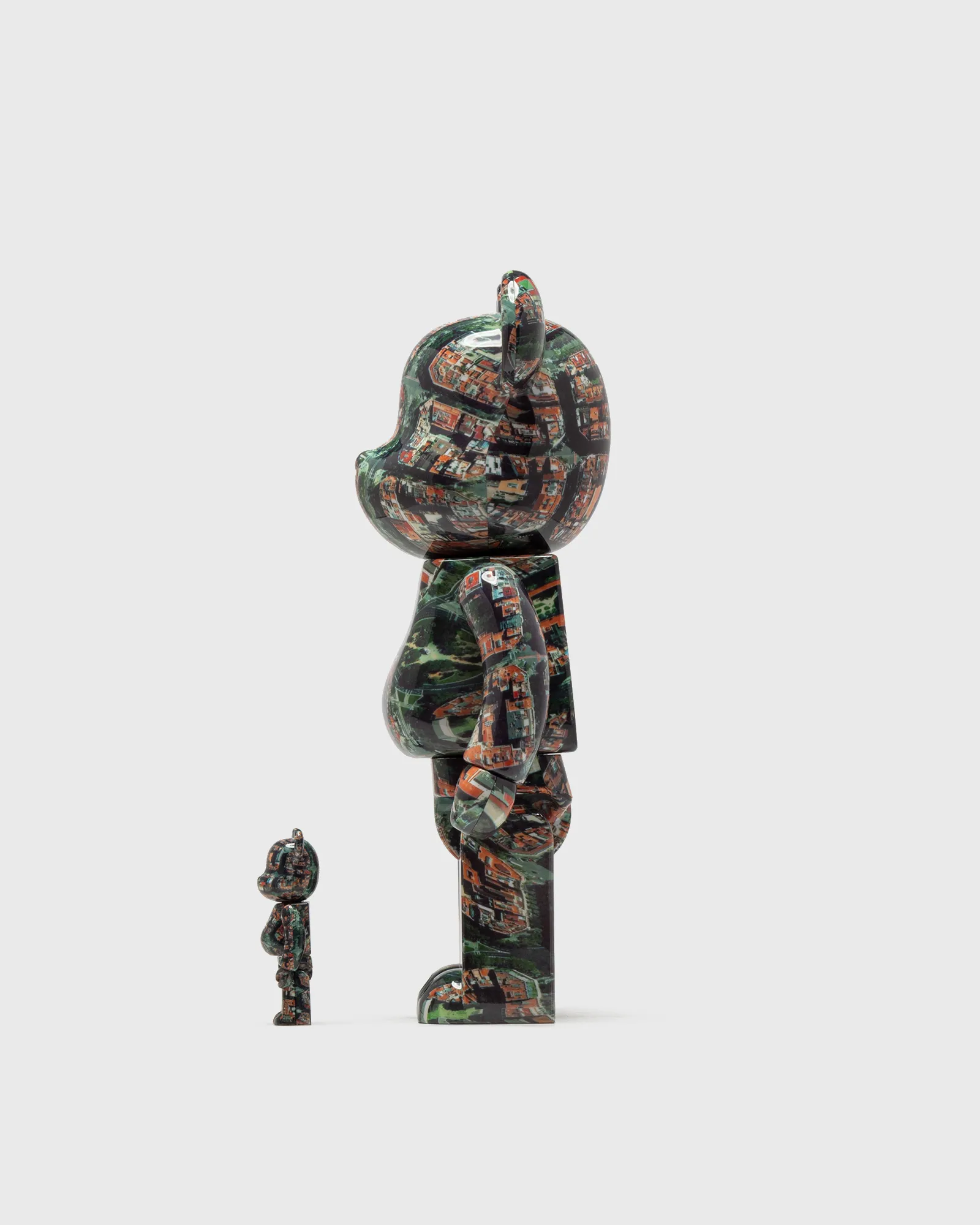 MEDICOM BEARBRICK 400% BENJAMIN GRANT OVERVIEW BARCELONA 2-PACK