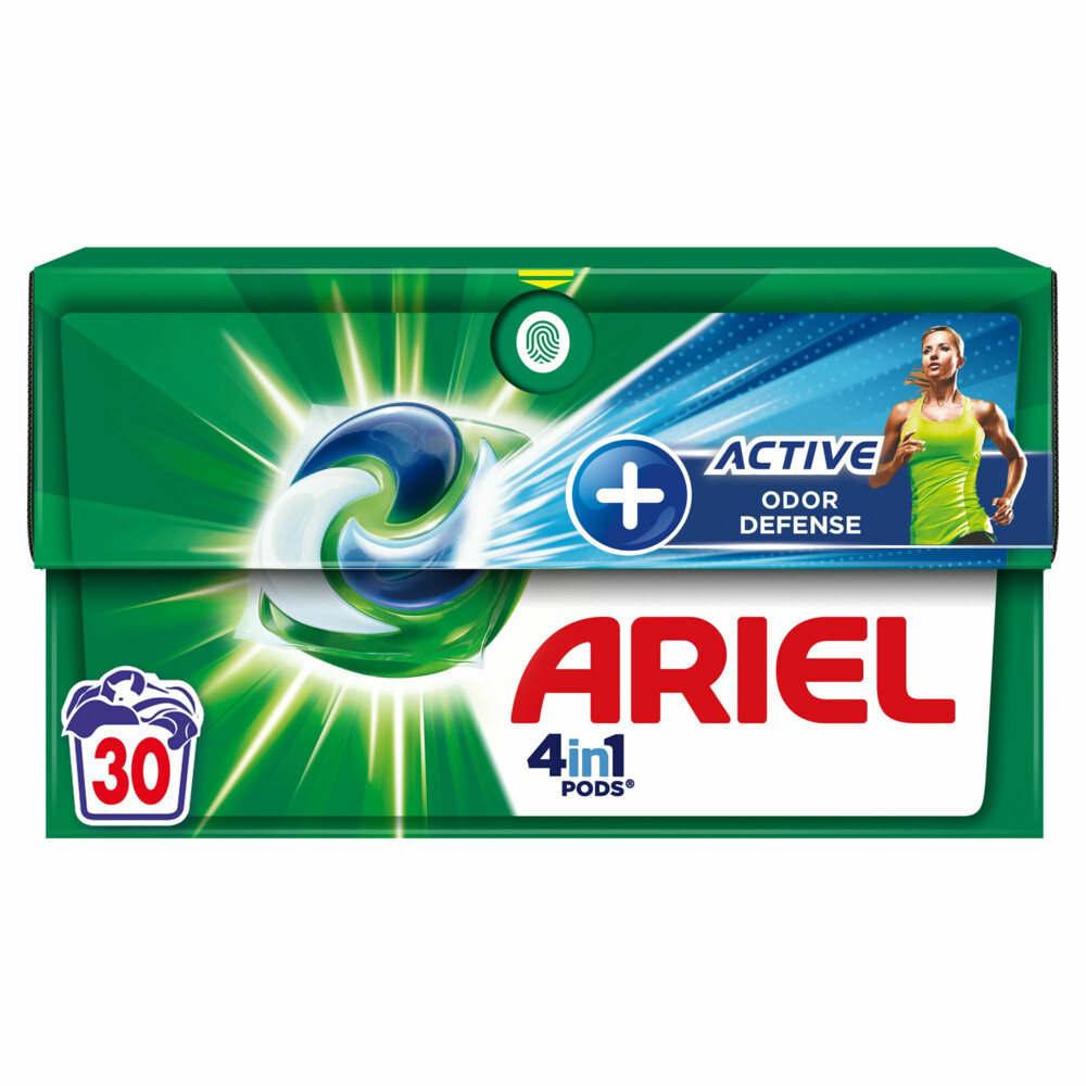 Ariel 4in1 Wasmiddel Pods Actieve Geurbestrijding30 stuks