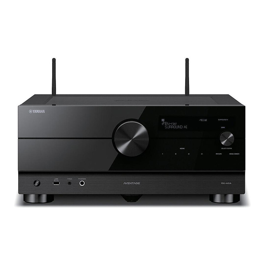 Yamaha RX-A6A Noir + Real Cable CHAMBORD (1.5 m)