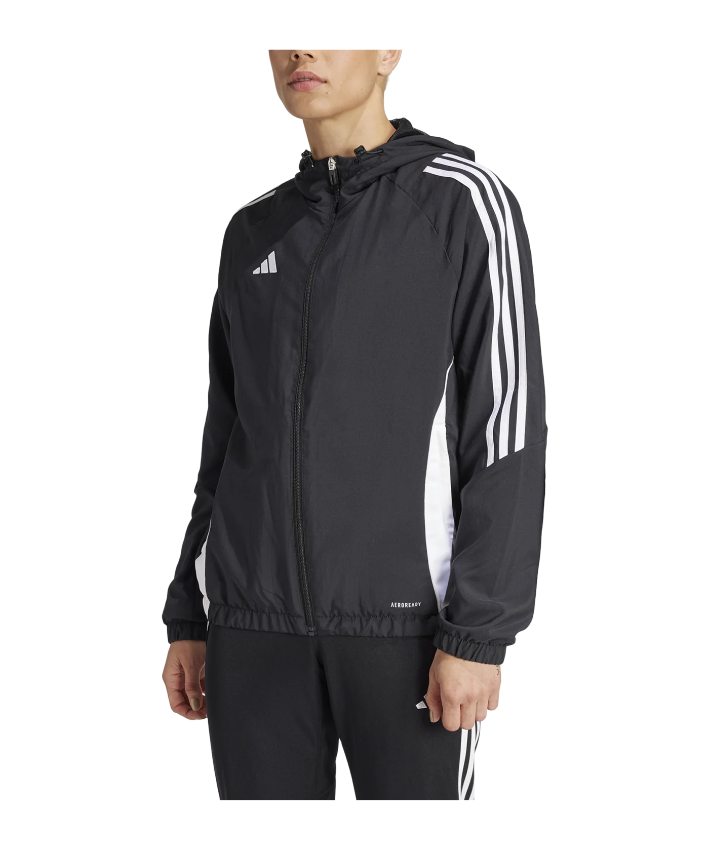 adidas Tiro 24 Windbreaker Damen Schwarz