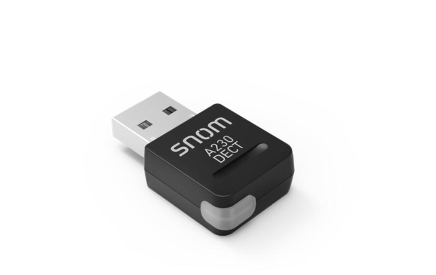 Adapter A230 USB DECT DongleDECT-Dongle für Headset und Erweitungslautsprecher