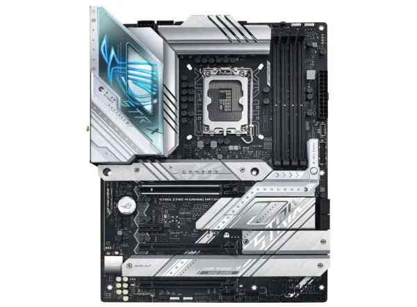 ASUS ROG Strix Z790-A Gaming WiFi D4 - Bundkort - ATX - LGA1700 sokkel - Z790 Chipset - USB 3.2 Gen 2x2, USB 3.2 Gen 2, USB-C 3.2 Gen2, USB 3.2 Gen 1 - 2.5 Gigabit LAN, Wi-Fi 6, Bluetooth - onboard grafik (CPU påkrævet) - HD Audio (8-kanaler)