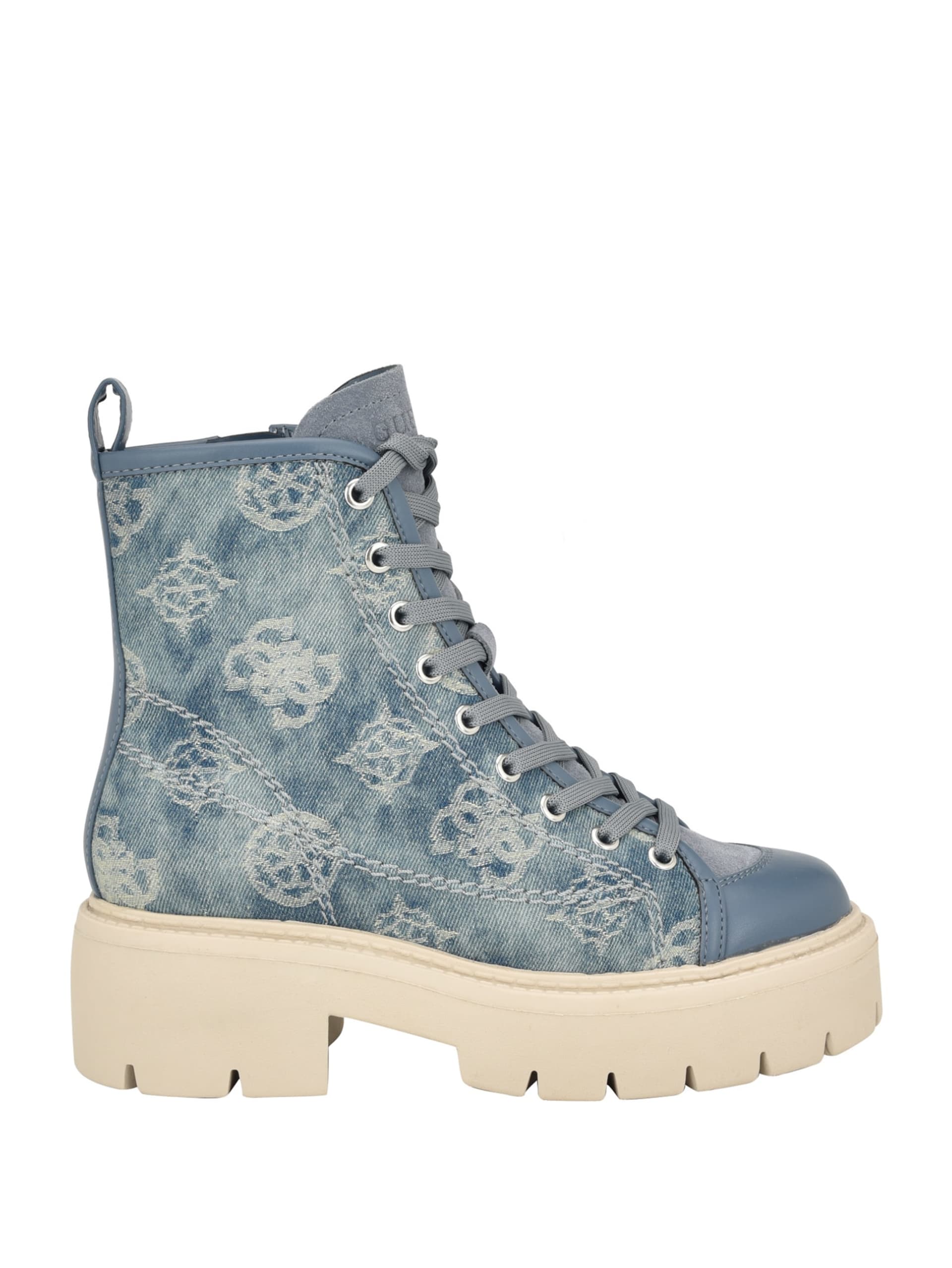 Botas utilitárias Shutter Denim Peony