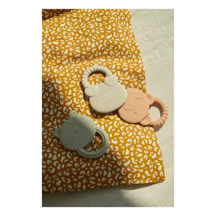 Liewood Anneau de dentition Ours en silicone | Rose
