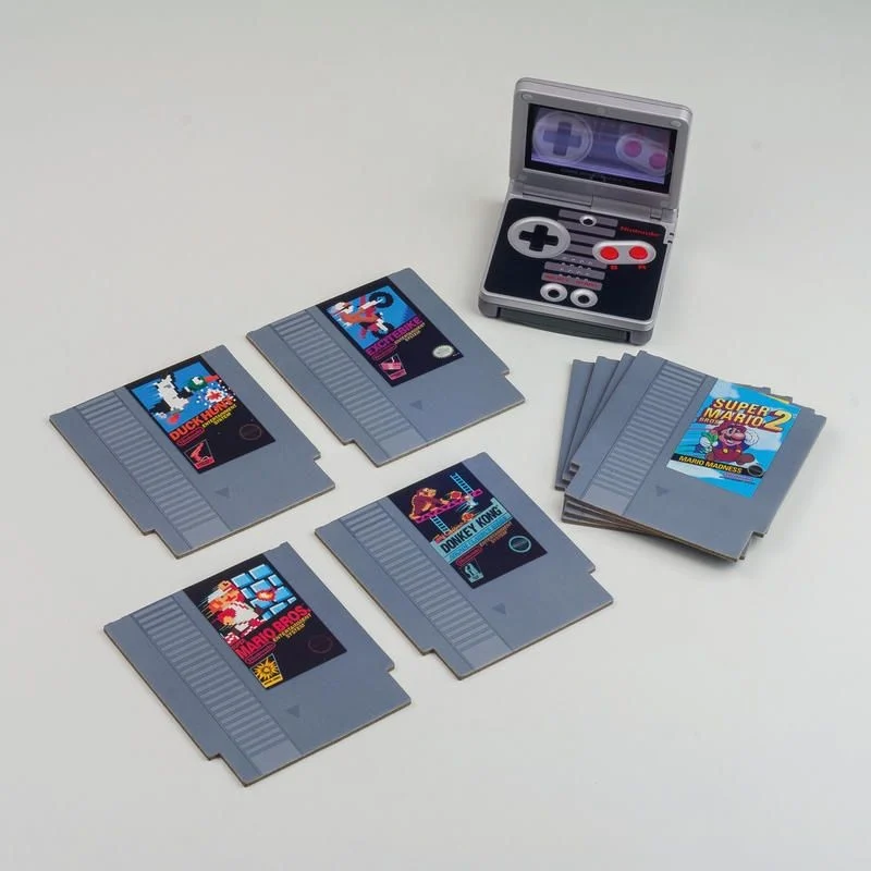 NES Cartridge Coasters