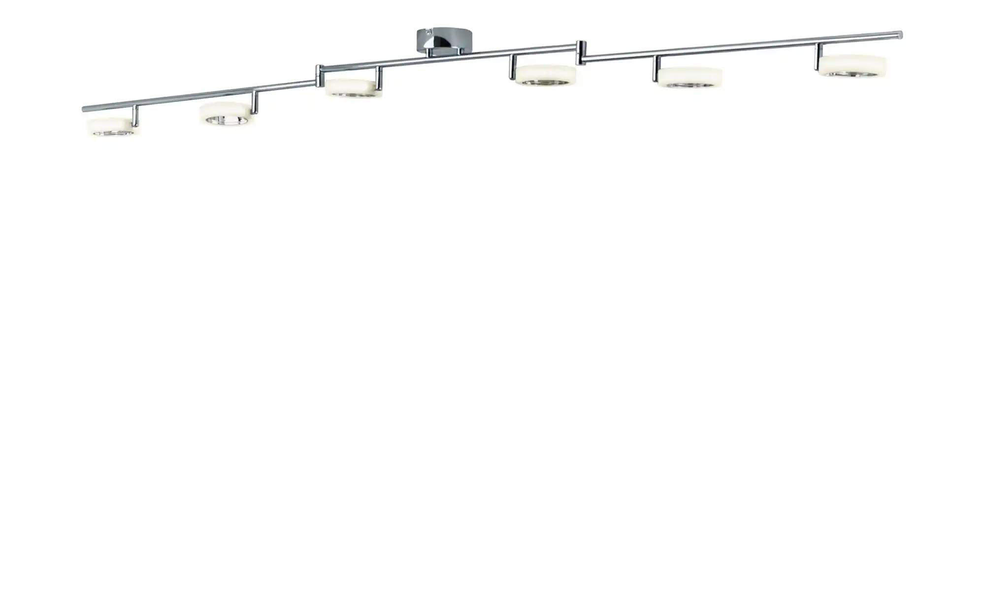 KHG LED-Deckenstrahler, 6-flammig mit Acrylringen