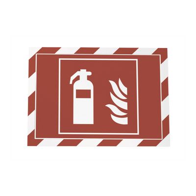 Durable Duraframe Security - 2 Cadres d'affichage bicolore - A4 - rouge/blanc (encadrement magnétique)