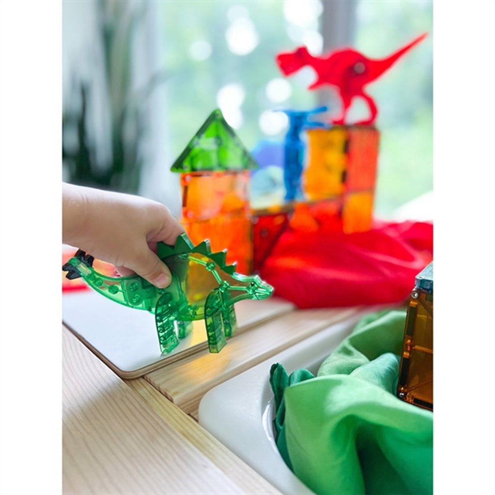 Køb Magna-Tiles® Dino World - Magnetsæt 40 Dele