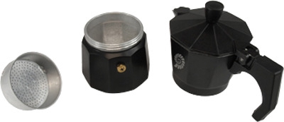 Origin Outdoors Espressokocher Bellanapoli 6 Tassen schwarz