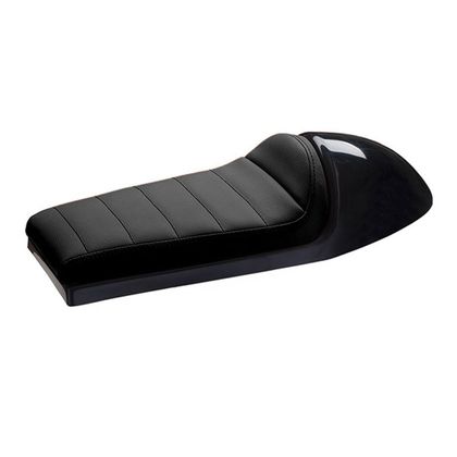 Selle confort Brazoline Café Racer avec dosseret Universel - Noir