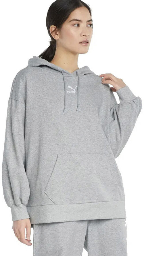 Puma Classic Oversized hættetrøje Grå