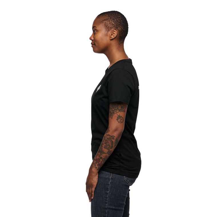 Black Diamond W Eqpmnt For Alpinists Ss Tee Black