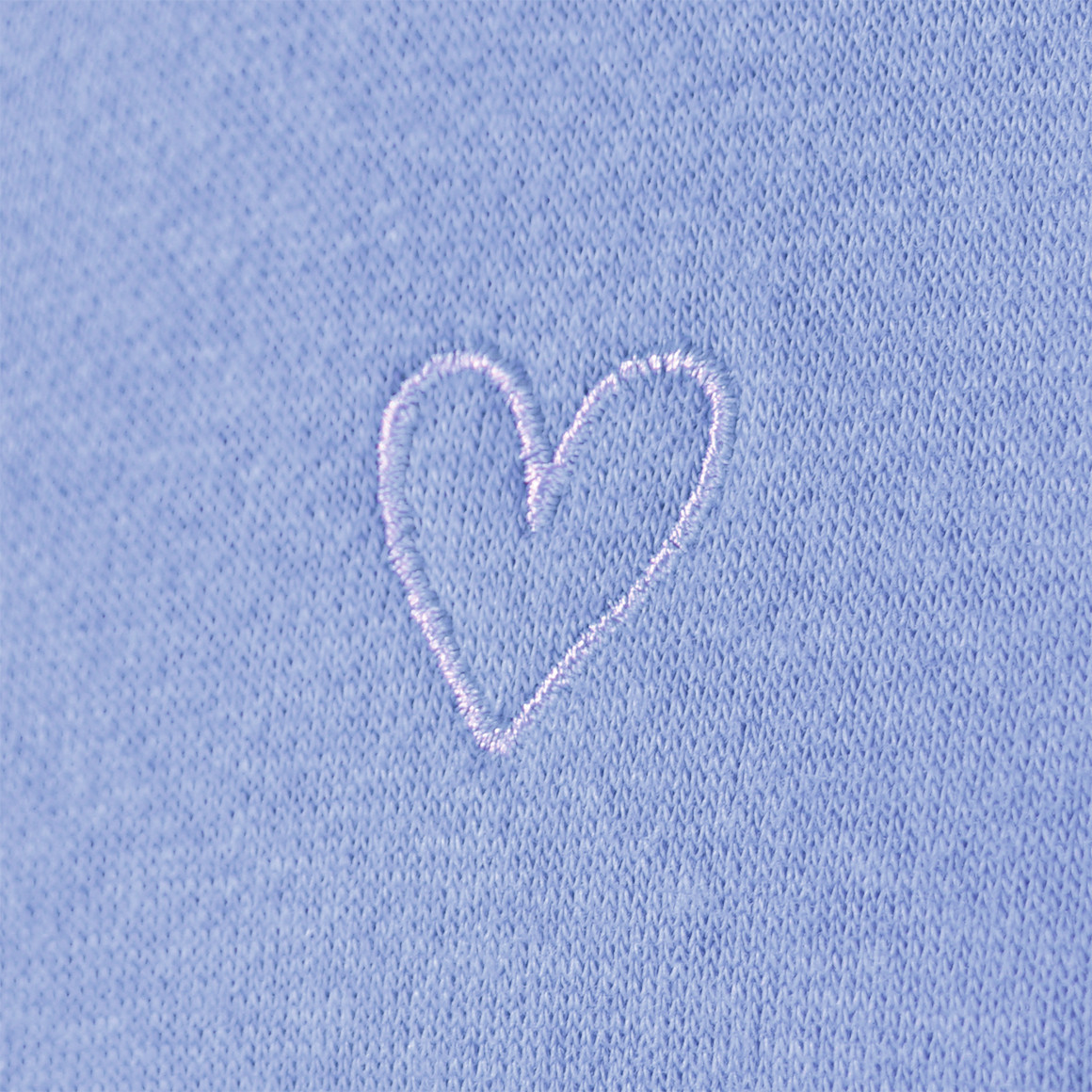 Famy Mädchen Sweatjacke mit Bio-Baumwolle lila