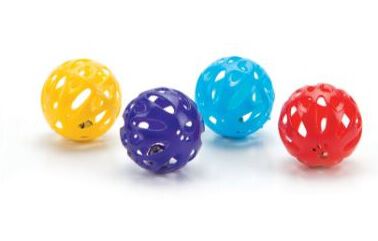 Beeztees Speelballetje - Kattenspeeltje - 4 cm