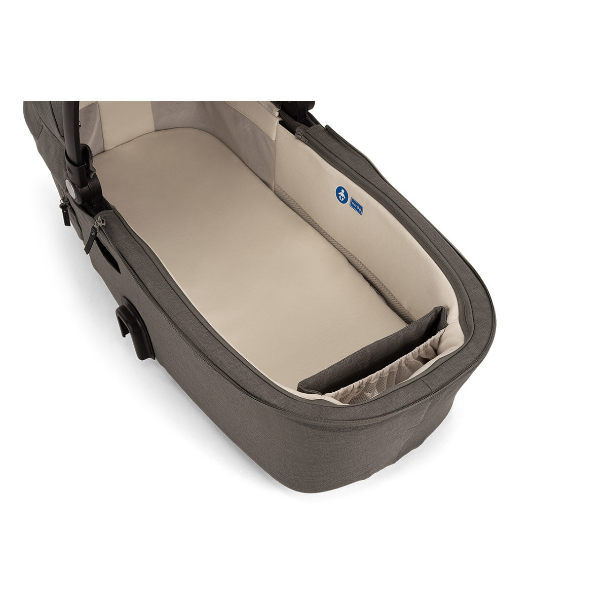 Nuna Nuna DEMI™ next Kinderwagen Granite 3in1 Set inkl. faltbare Babywanne und Babyschale Pipa Next i-Size Caviar/Handle Chocolate Kollektion 2024