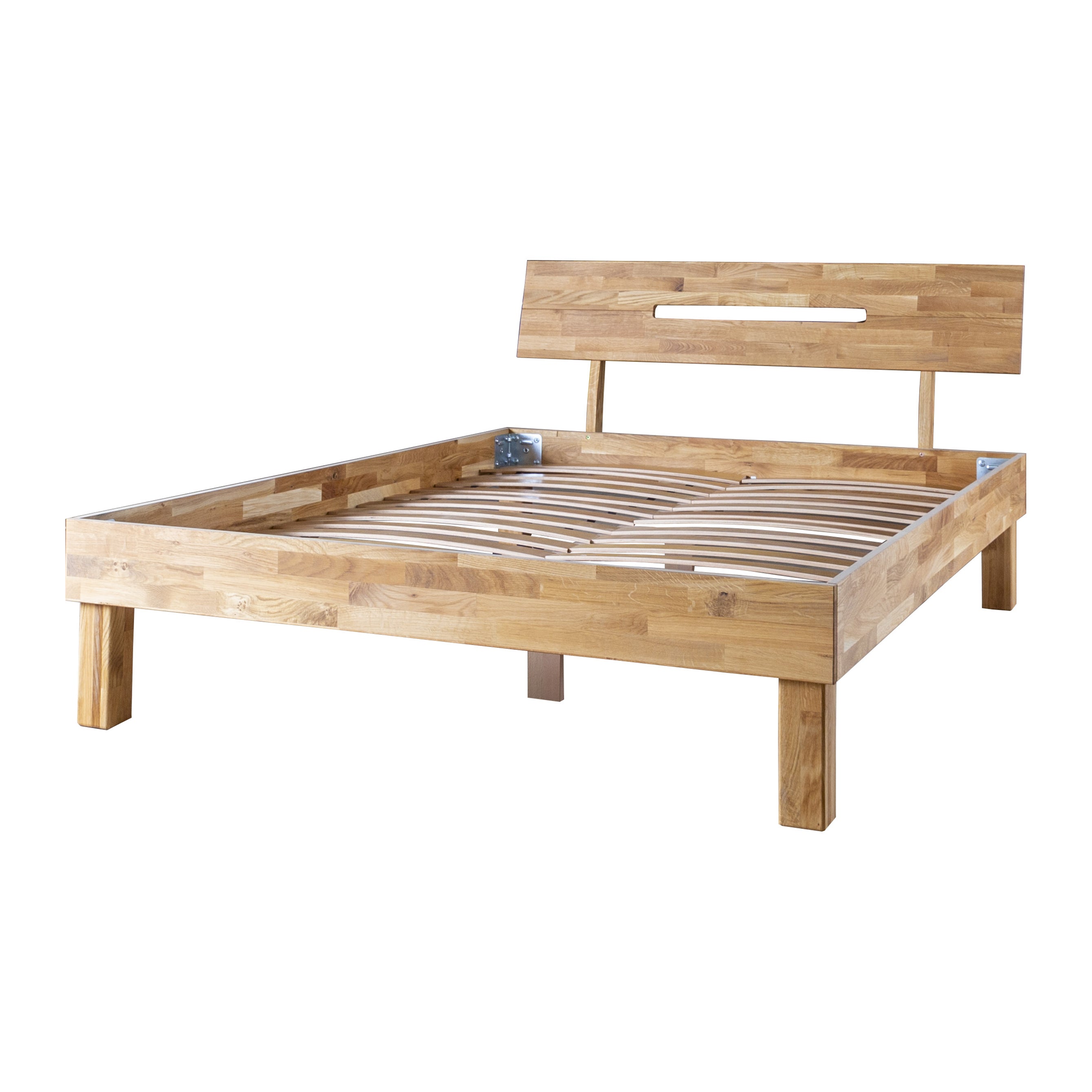 by fonQ Lix Bedframe 160 x 200 cm - Eiken