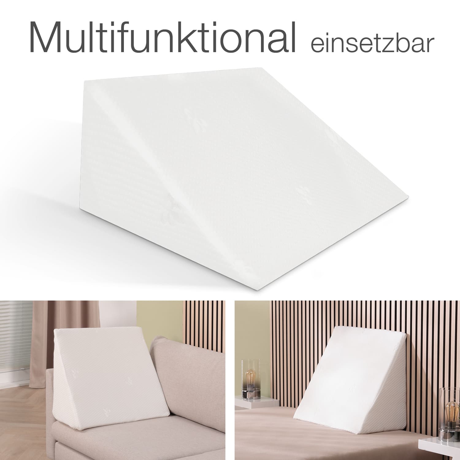 aktivshop Bett und Sofa Keilkissen