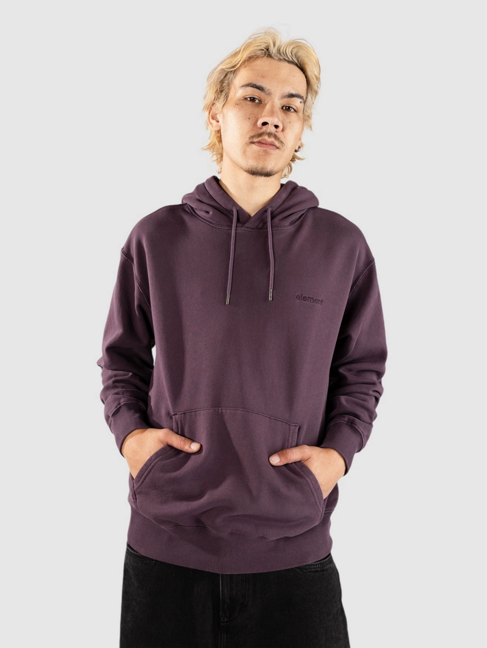 Element Lowcase Pigment Po Hoodie plum perfect