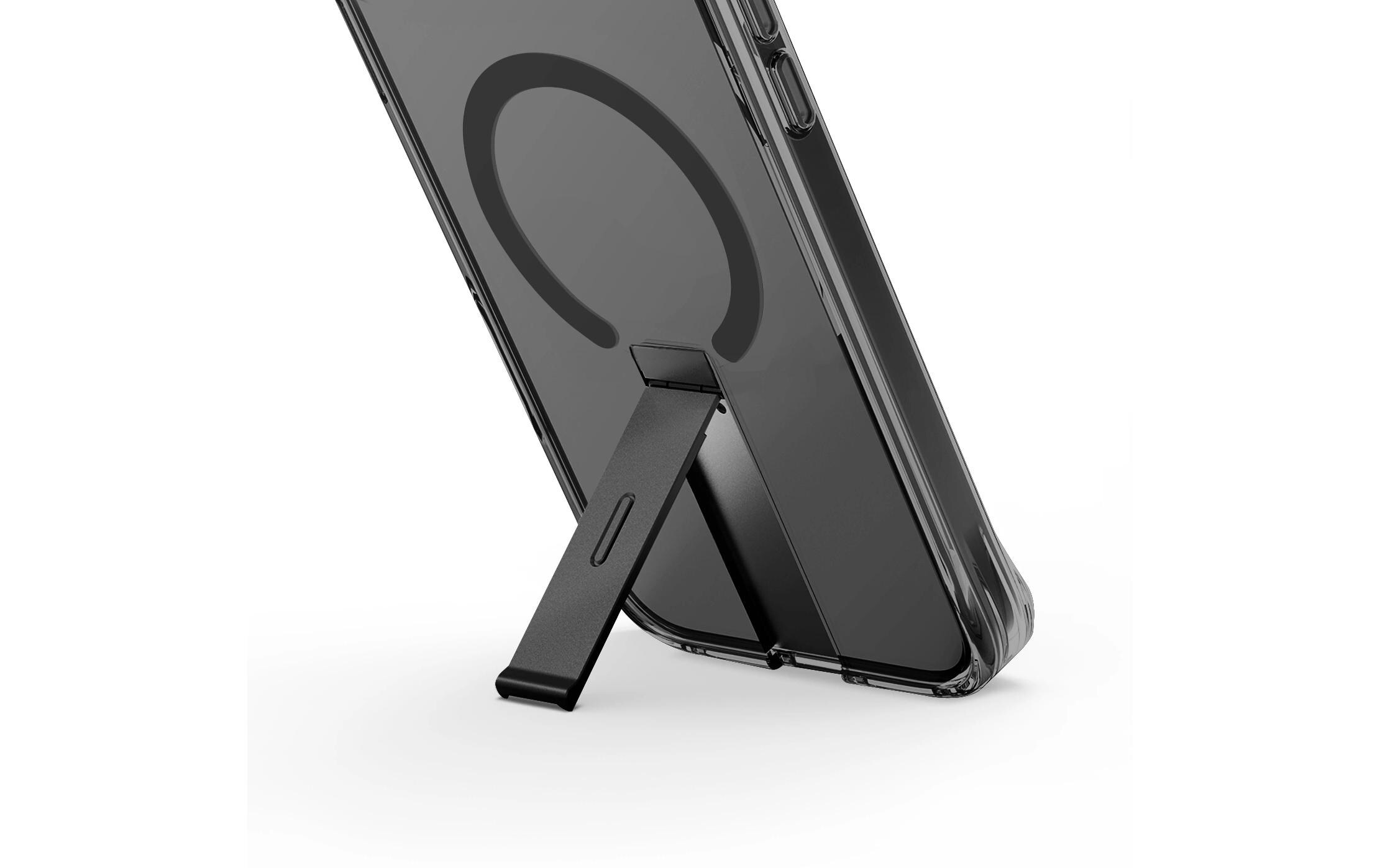 Back Cover Eleva Hybrid iPhone 16 Pro SchwarzMagSafe-kompatible Schutzhülle für das Apple iPhone 16 Pro