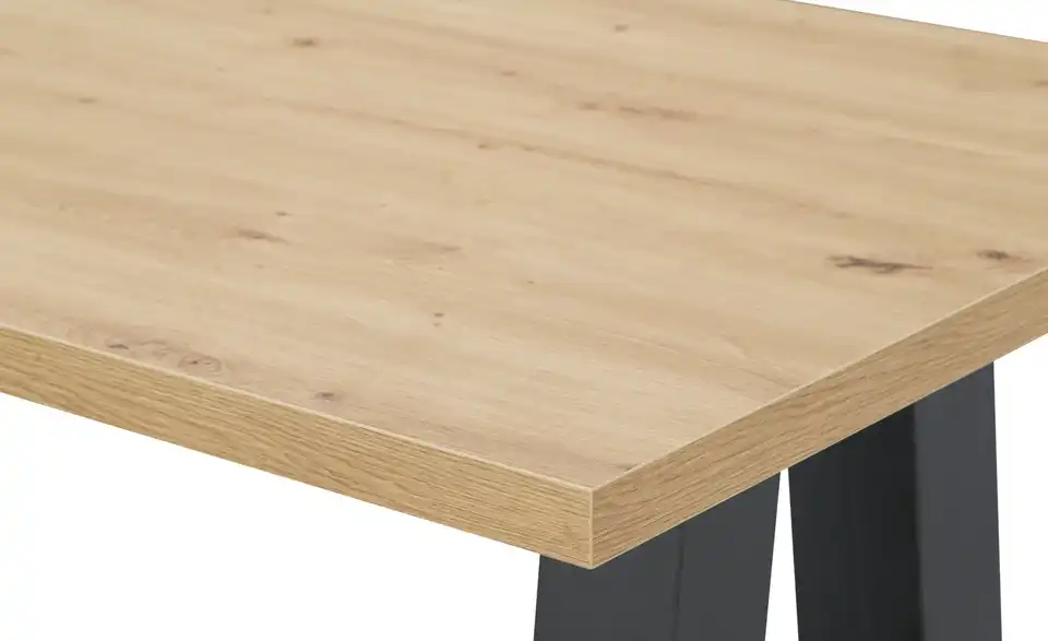 Bartisch Hereford Asteiche (Nachbildung) 120 cm