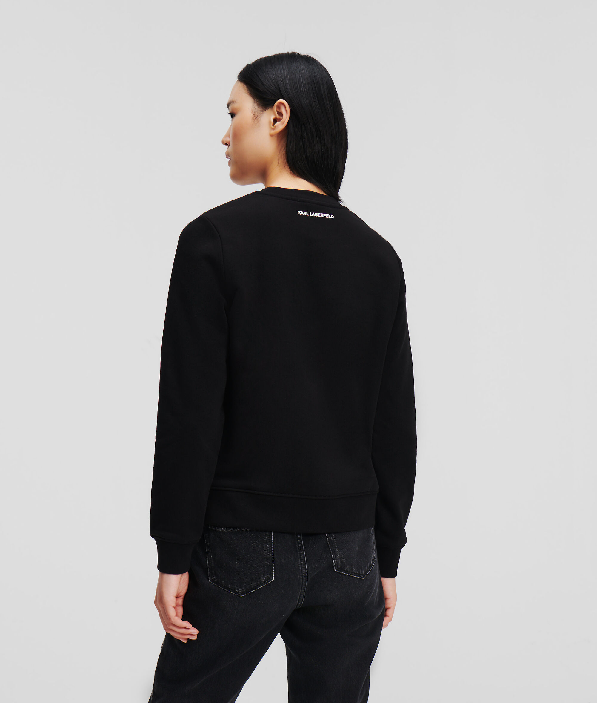 SWEAT-SHIRT MONOGRAM MÉTALLISÉ IKONIK