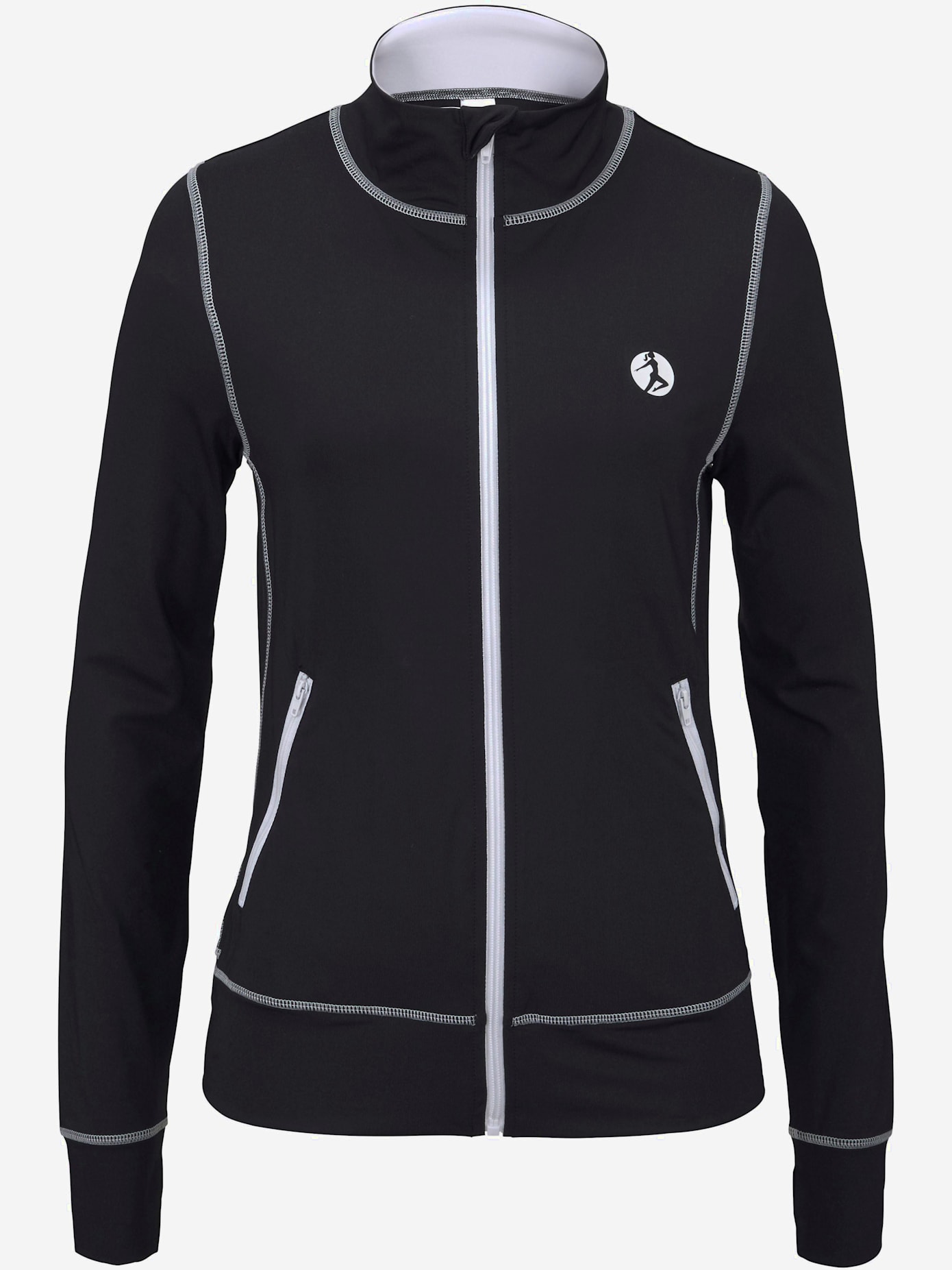 Veste de sport veste performance avec coutures contrastées