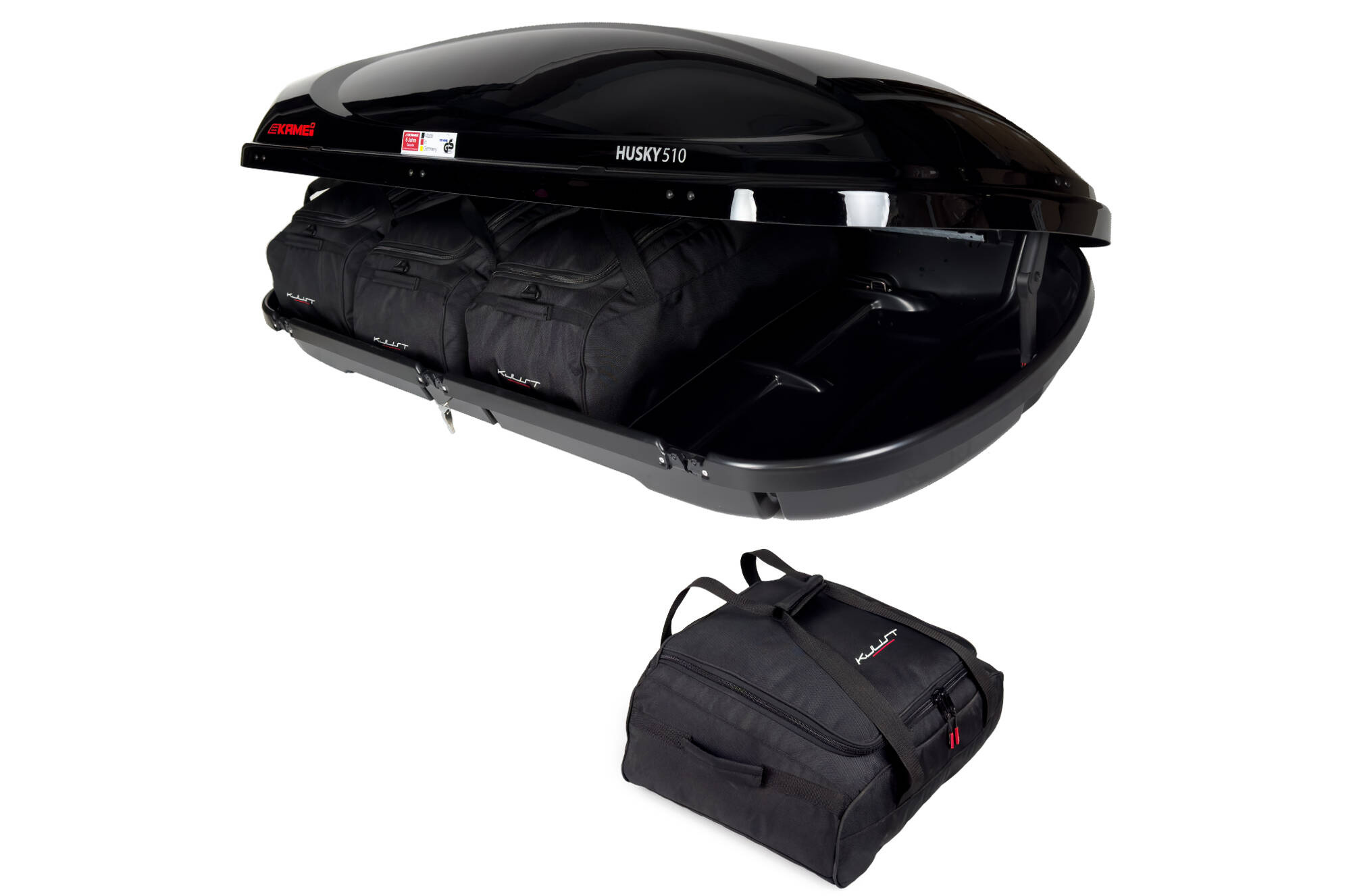 Kjust Kamei Husky 510 dakkoffer tassenset