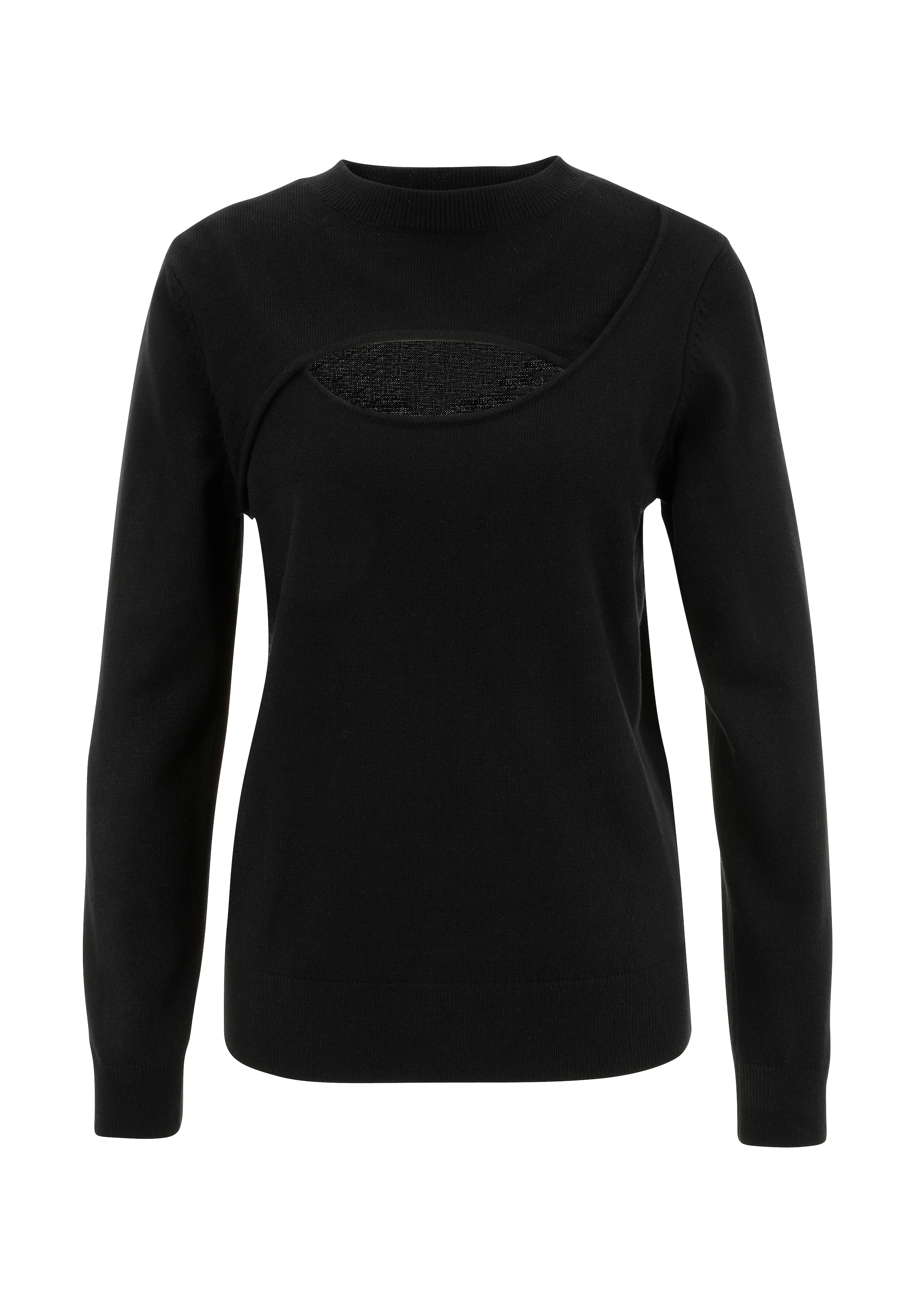 Aniston CASUAL Strickpullover , mit Cut-out am Dekolleté