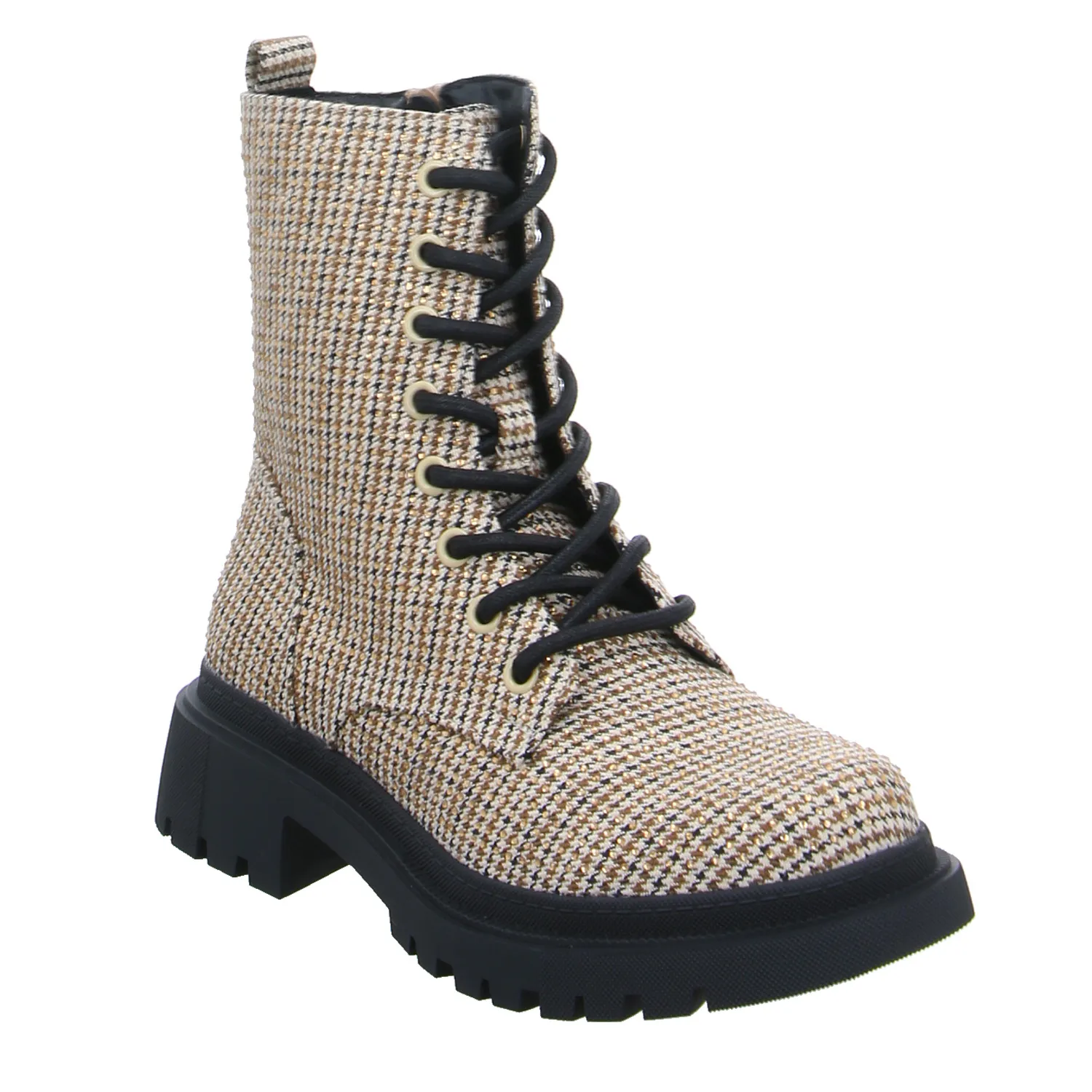 LA STRADA Boot Beige Textil