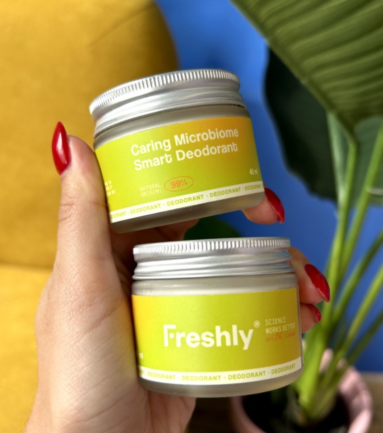 Freshly Cosmetics - Desodorante natural sem alumínio