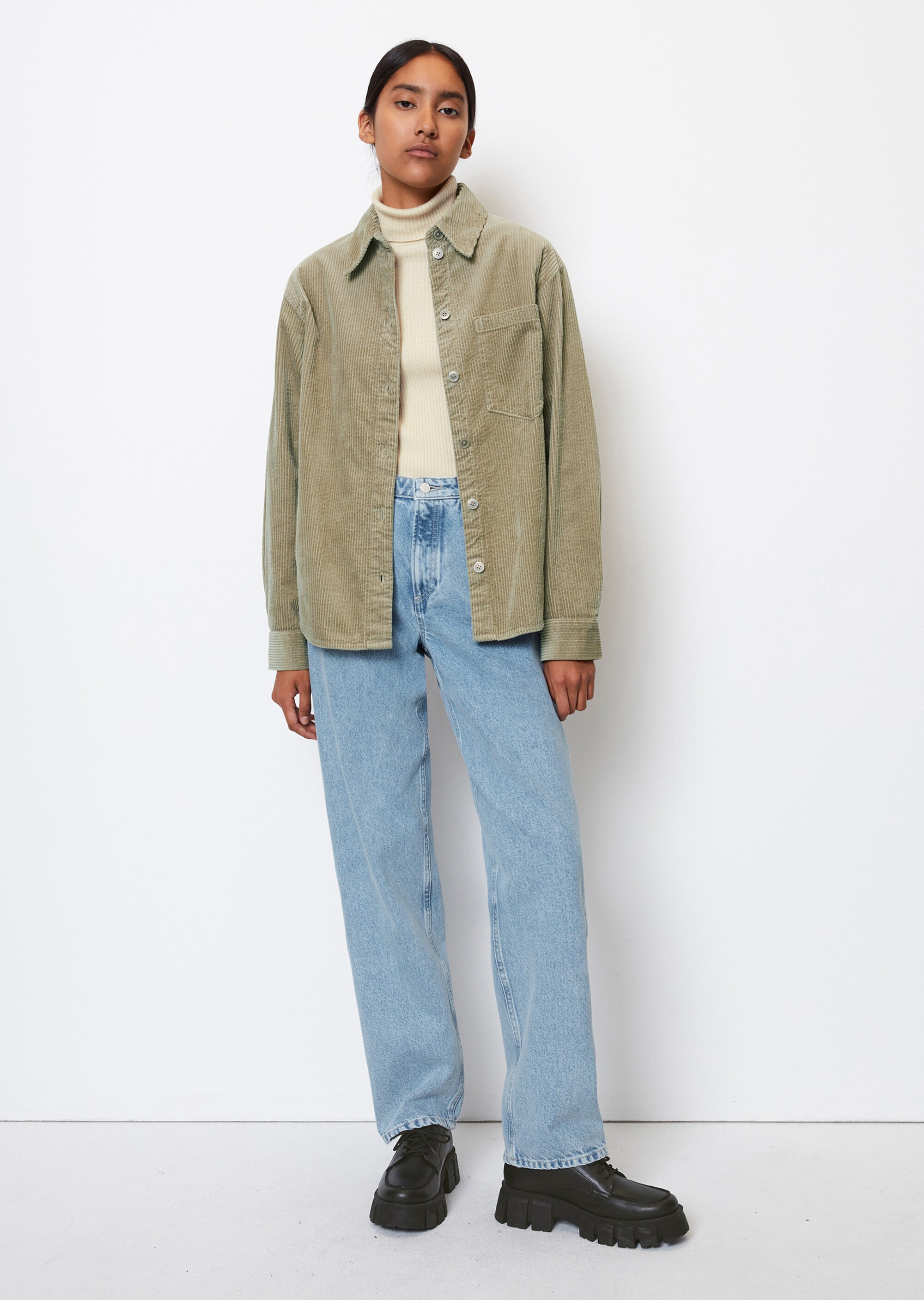 Cordhemd relaxed aus Organic Cotton