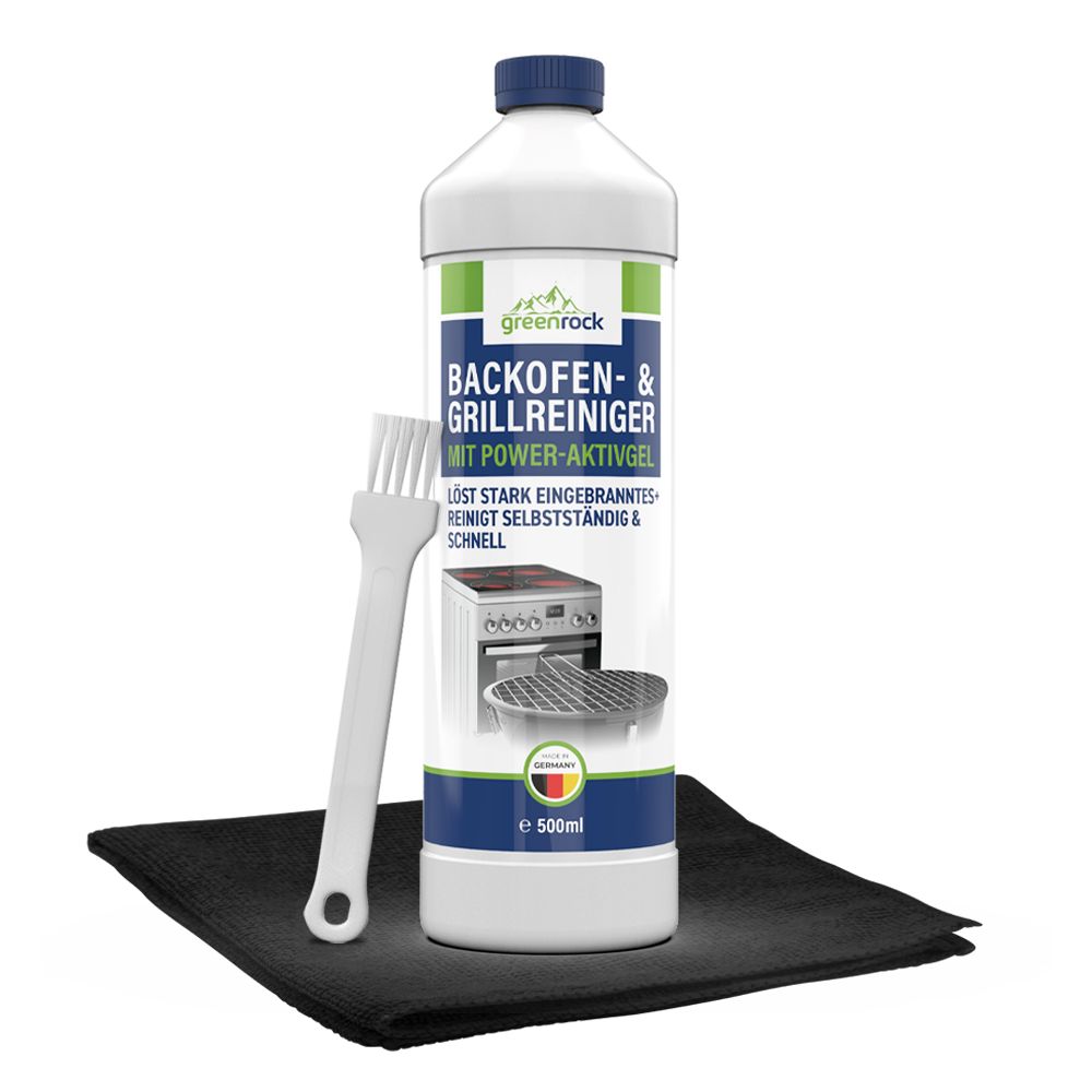 greenrock Backofen- & Grillreiniger Set