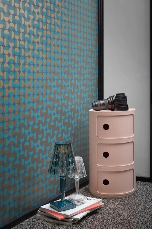 Kartell Componibili Bio kast Ø32 large groen (3 comp.)