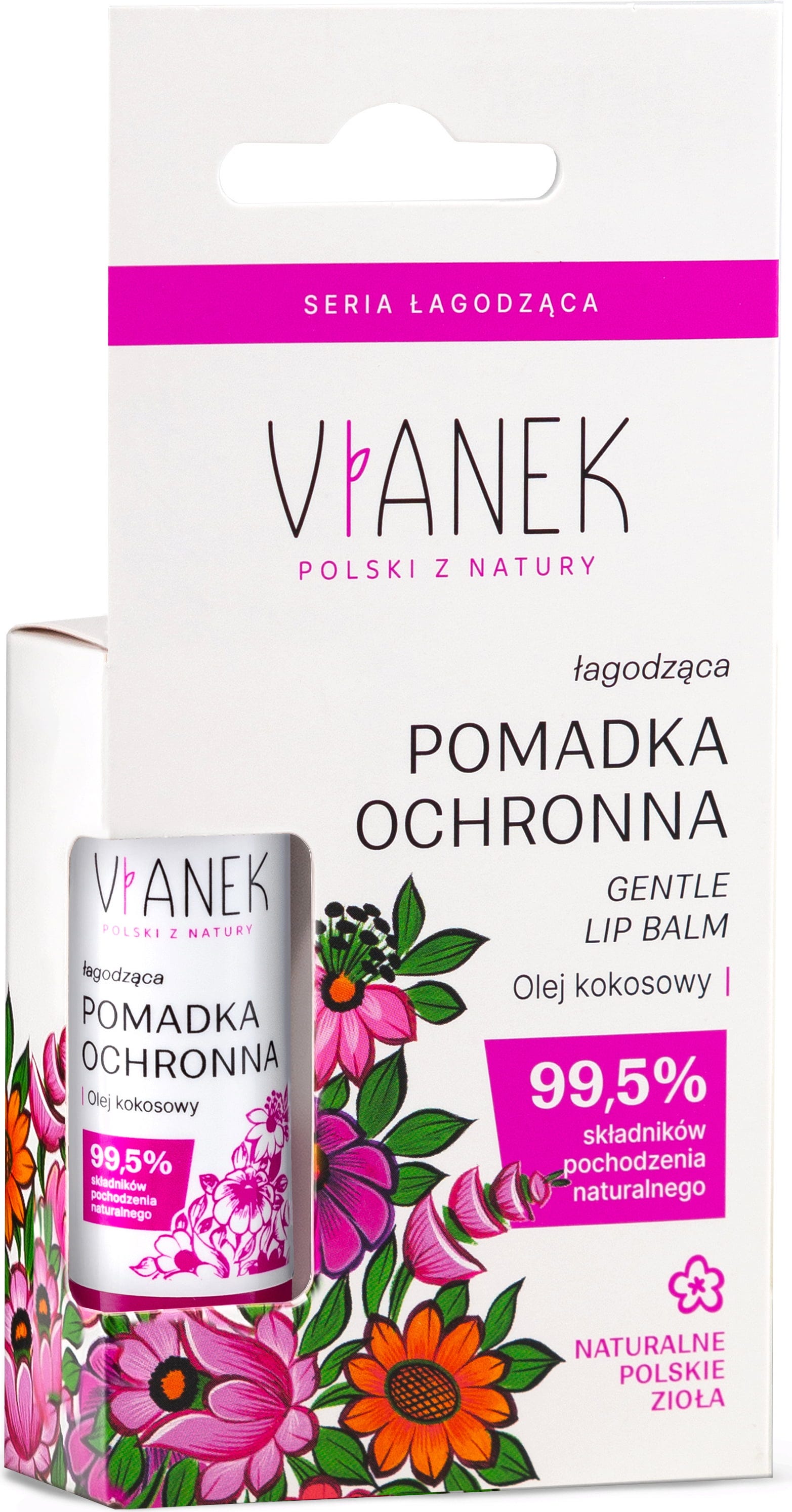 VIANEK  Gentle Lip Balm, 4,60 g